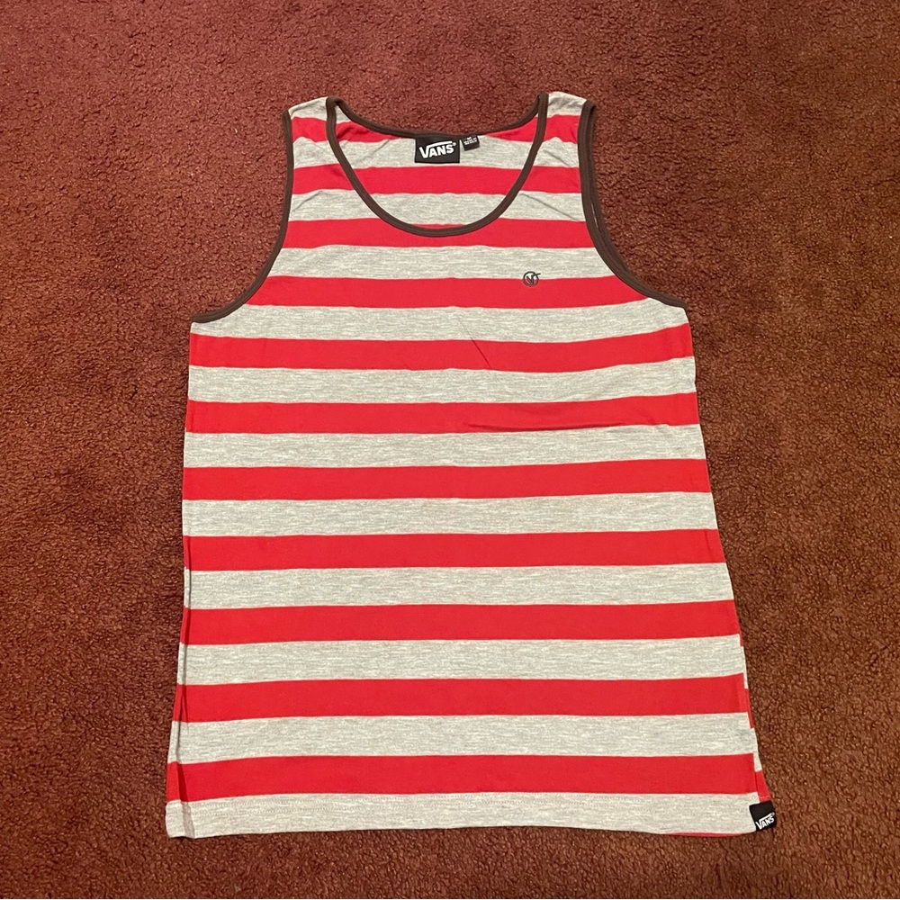 Vans striped tank top